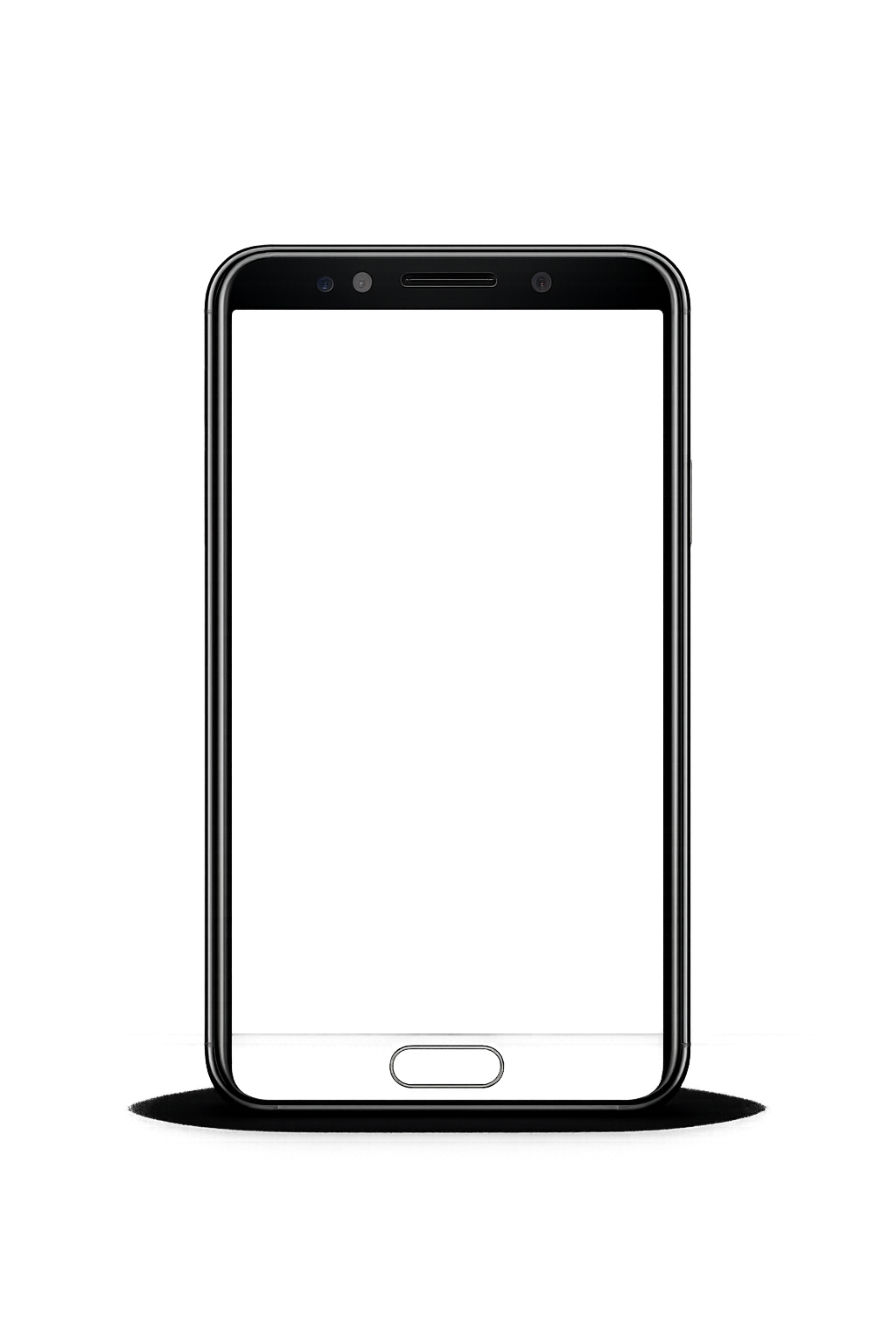 smartphone com vídeo de conteúdo produzido
